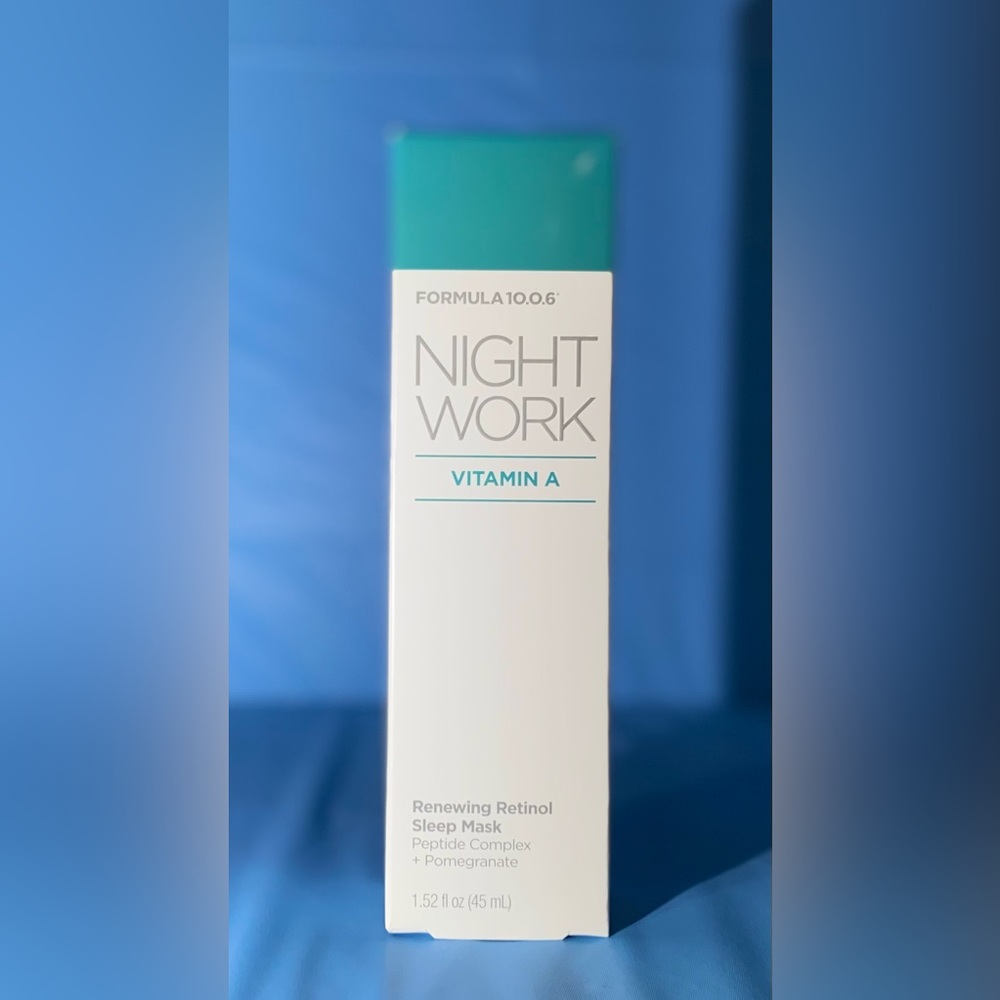 Formula 10.0.6 Night Work Vitamin A Renewing Retinol Sleep Mask w/ Peptides